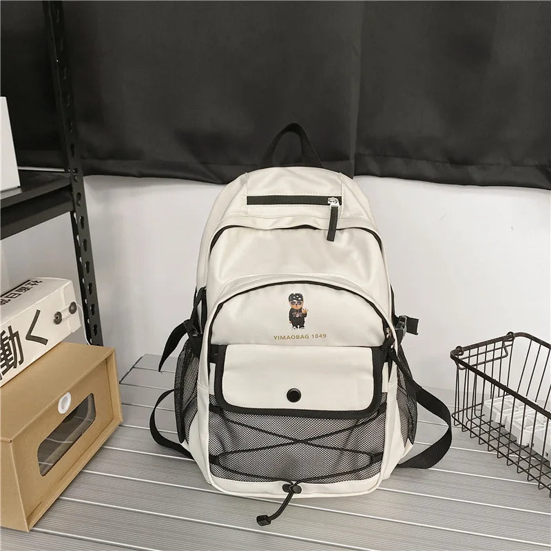 Japanese Schoolbag Woman Bookbag Unisex Female Student Men Bag