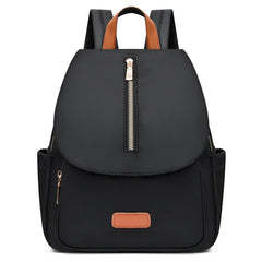 Anti-theft Backpack Women Casual College Students Schoolbags Female Oxford