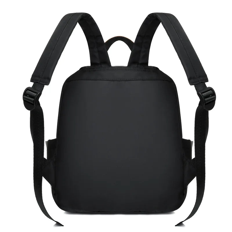 Anti-theft Backpack Women Casual College Students Schoolbags Female Oxford