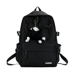 Nylon Shoulder Bag Large Capacity Waterproof Zipper Bag
