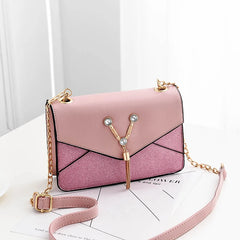 Tide Handbags Ladies Rhombus Shoulder Bag