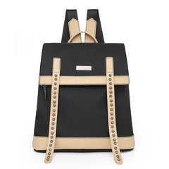 Rivet Personality Backpack Female Student Anti-theft Travel Bags