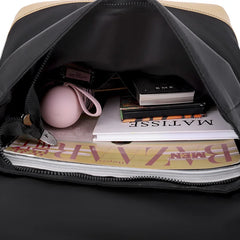 Rivet Personality Backpack Female Student Anti-theft Travel Bags