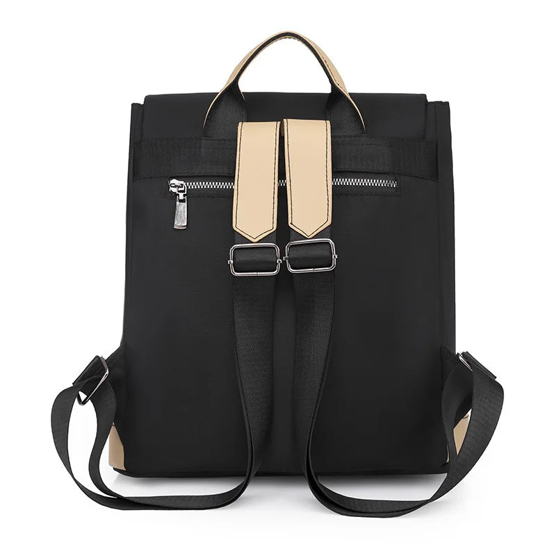 Rivet Personality Backpack Female Student Anti-theft Travel Bags
