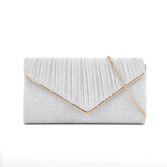 Mini Flap Shoulder Bag Chain Wedding Clutch Bridesmaid Bag