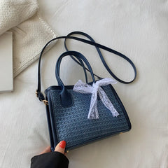 Straw Crossbody Bag for Women Large Capacity Tote Summer Purse Handbag