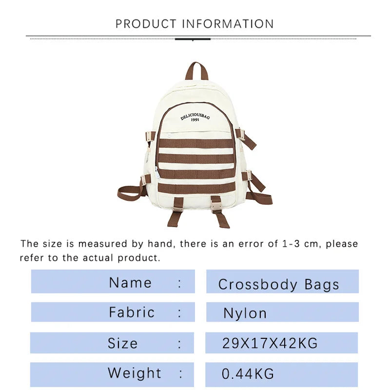 Teenage Girls Campus Backpack Women Laptop Bag