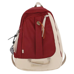 Nylon Women Travel Backpack Middle Schoolbags Teenage Girls Ladies Bookbags