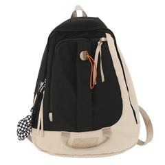 Nylon Women Travel Backpack Middle Schoolbags Teenage Girls Ladies Bookbags