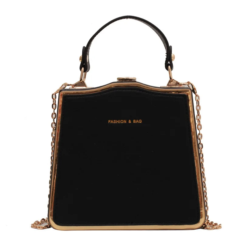 PU Crossbody Bags for Woman Leather Square Female Shoulder Bag Ladies Handbag