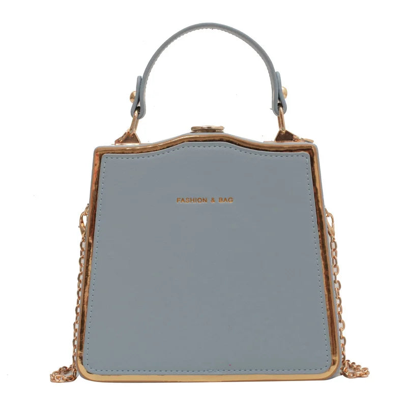 PU Crossbody Bags for Woman Leather Square Female Shoulder Bag Ladies Handbag
