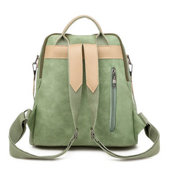 Green Mini Backpack Outdoor Travel Waterproof Lady Shoulder Bag