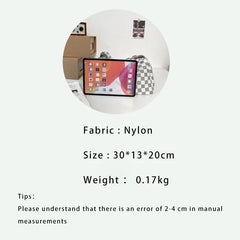 Plaid Woman Shoulders Bag Nylon Messenger Bags Ladies Satchel for Class