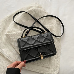 Classic Shoulder Bag for Women High-Quality Satchel Girls PU Leather
