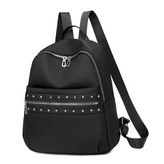 Vintage Rivet Women's Backpack Lightweight Casual Shoulder Bag
