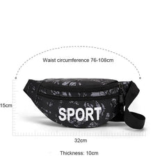 Oxford Waist Bag for Outdoor Running Multifunction Phone Pouch