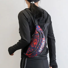Oxford Waist Bag for Outdoor Running Multifunction Phone Pouch