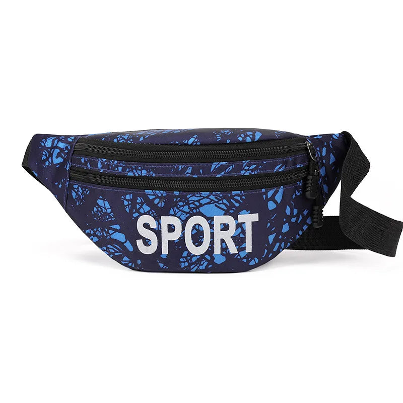 Oxford Waist Bag for Outdoor Running Multifunction Phone Pouch