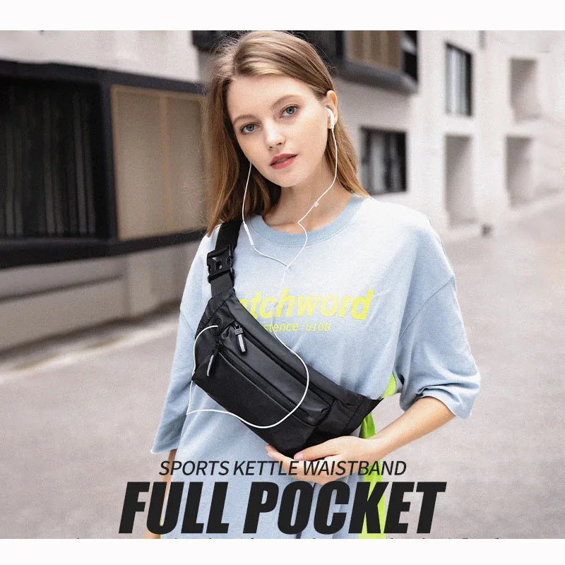 Waterproof Chest Bag Waist Pack for Men Women