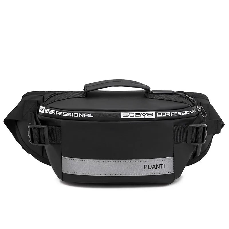 Waterproof Waist Bag Men Belt Fanny Pack Unisex Hip Purse
