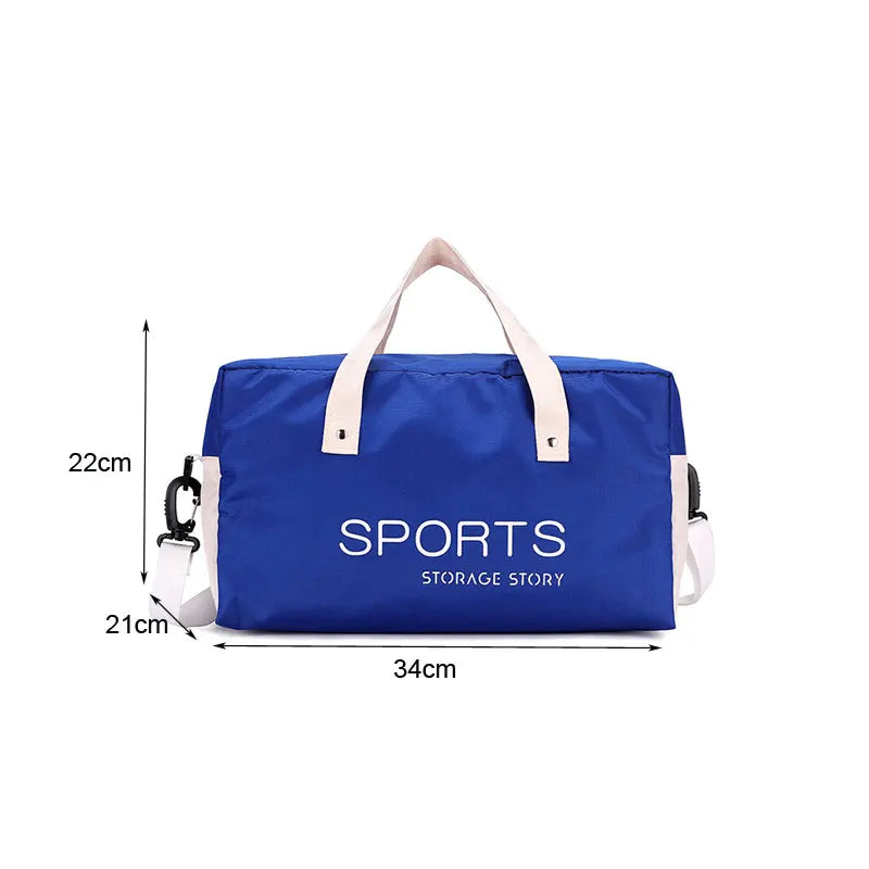 Waterproof Travel Bag Large Capacity Women Duffle Bag Gym Bags