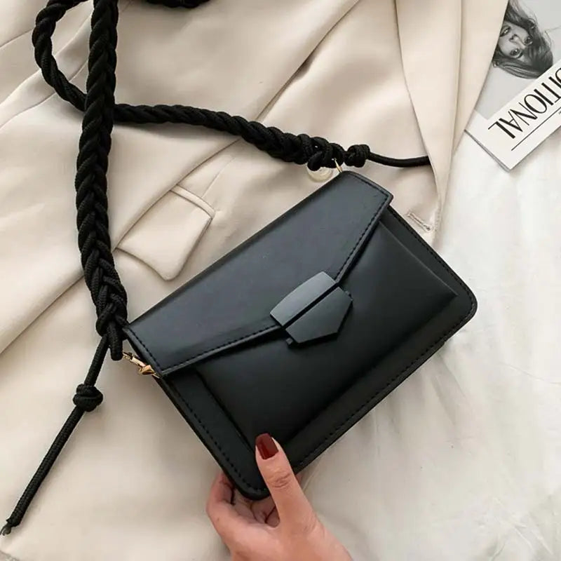 TTOU Solid PU Leather Sac A Main Femme Crossbody Bags For Women