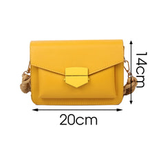 TTOU Solid PU Leather Sac A Main Femme Crossbody Bags For Women