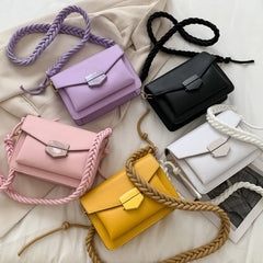 TTOU Solid PU Leather Sac A Main Femme Crossbody Bags For Women