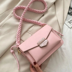TTOU Solid PU Leather Sac A Main Femme Crossbody Bags For Women