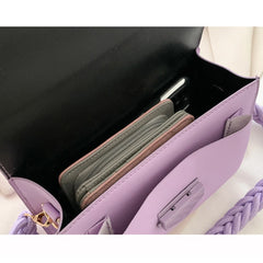 TTOU Solid PU Leather Sac A Main Femme Crossbody Bags For Women