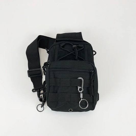 Tactical Backpack Shoulder Men Chest Bags Hip Hop Streetwear Bag