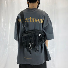 Tactical Backpack Shoulder Men Chest Bags Hip Hop Streetwear Bag