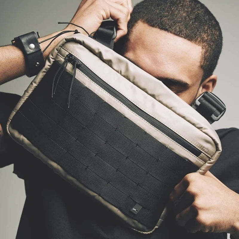 Tactical Men Chest Rig Bag Hip Hop Functional