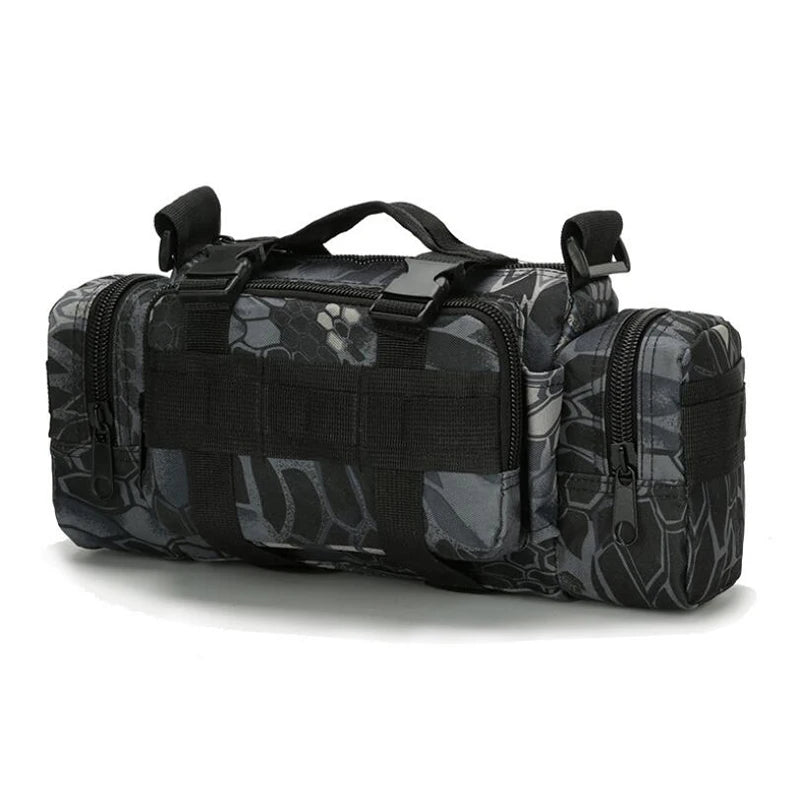 Tactical Men Waist Pack Bum Bag Pouch Waterproof Military Male Belt Waist Packs