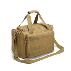600D Waterproof Gun Shooting Range Bag Khaki Tool Bag Camping
