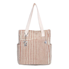 Large Capacity Women Tote Bag Solid Women's Handbag