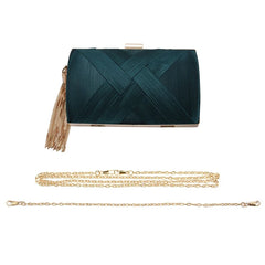 Tassel Ladies Clutch Bag Shoulder Handbags for Party Wedding