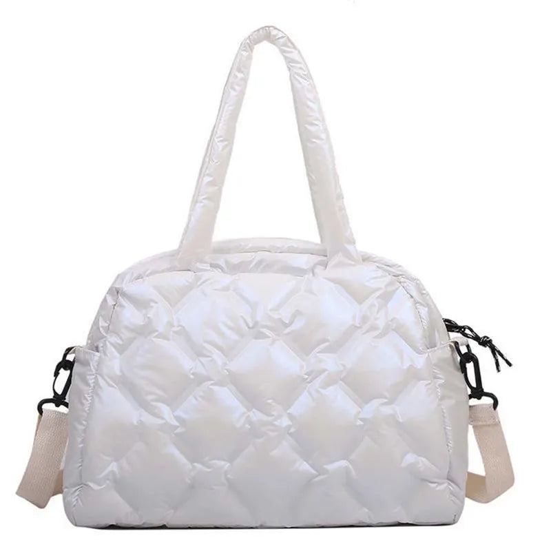 Embroidered Tassel Messenger Bag for Women - Chain Crossbody Bag