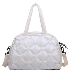 Embroidered Tassel Messenger Bag for Women - Chain Crossbody Bag