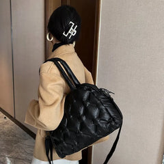 Embroidered Tassel Messenger Bag for Women - Chain Crossbody Bag