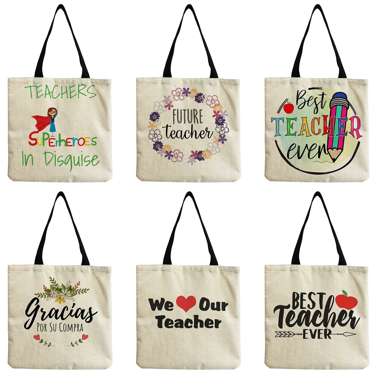 Teacher's School Teacher Backpack Outdoor Travel Women Shoulder Bag