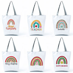 School Teacher Tote Bag High Capacity Eco-Friendly Travel Handbag