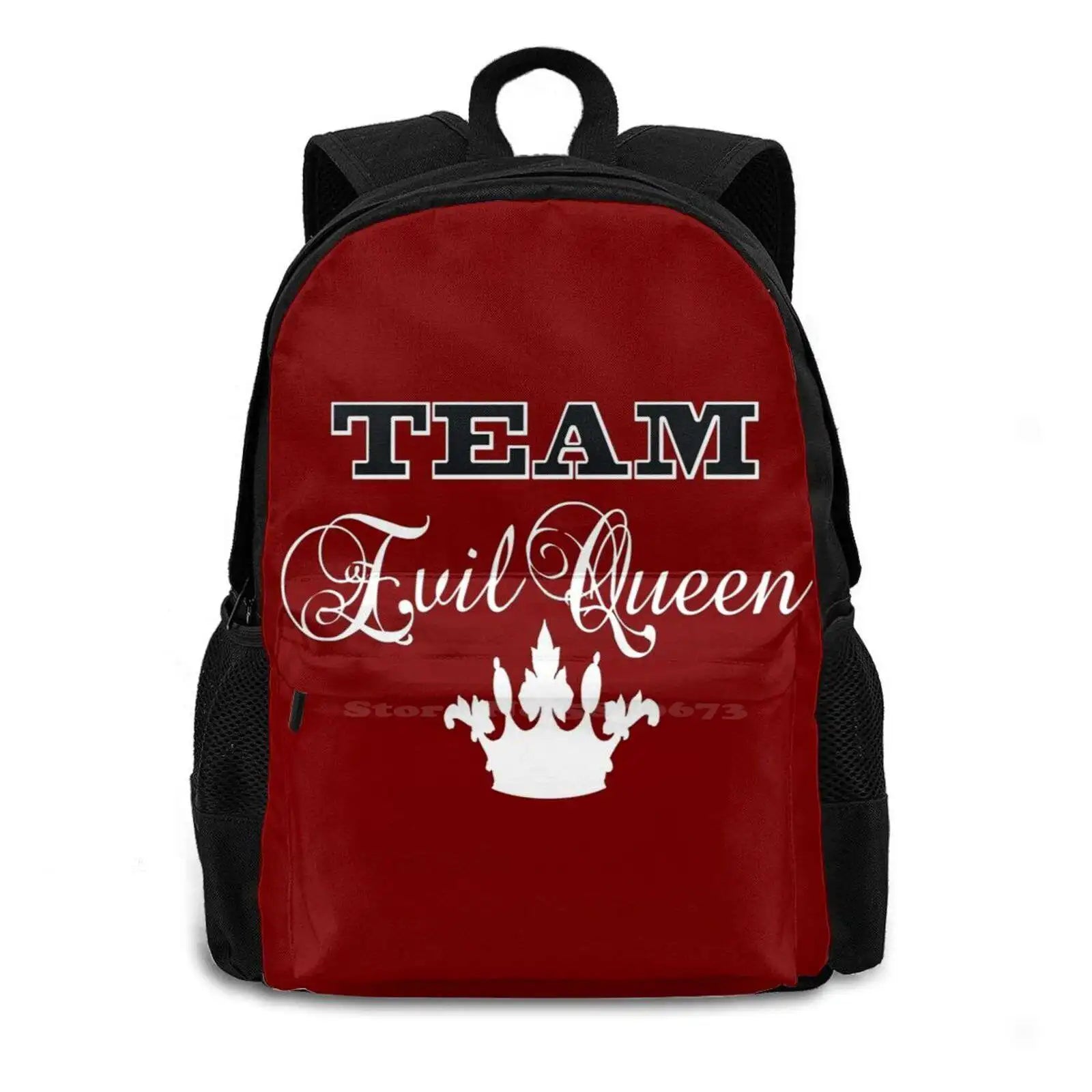 Evil Queen School Bags For Teenage Girls Laptop Travel Bags Once Upon A Time