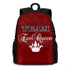 Evil Queen School Bags For Teenage Girls Laptop Travel Bags Once Upon A Time