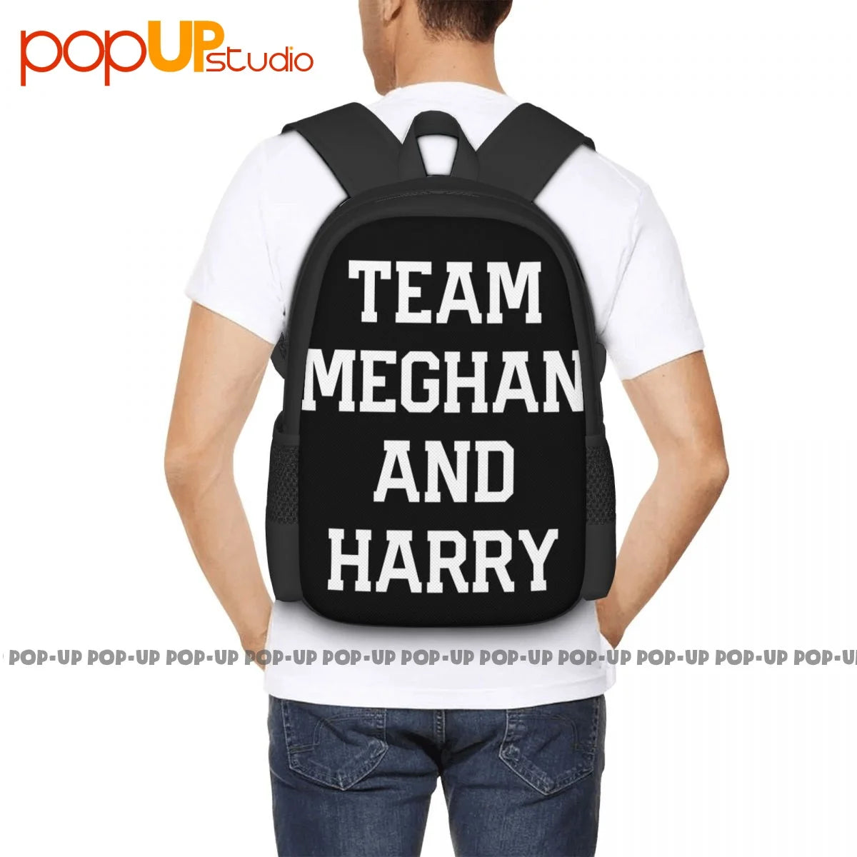 Meghan And Harry-Markle Prince Harry Backpack Large Capacity New Shoe Bag
