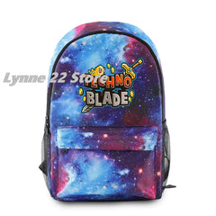 Technoblade Never Dies Men Women Backpack Waterproof Laptop Schoolbag