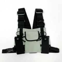Techwear Tactical Chest Rig Bag Men Streetwear Sling Military Waist Pack