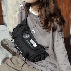 Techwear Style Chest Waist Bag Outdoor Tactical Fanny Pack