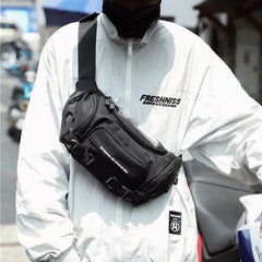 Techwear Style Chest Waist Bag Outdoor Tactical Fanny Pack