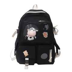 Teen Girls College Bookbag Student Backpack Bag